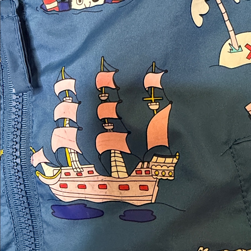 HOLLY & BEAU KID COLOR CHANGING RAINCOAT BRITISH DESIGNED POCKETS AGE 2 92-98 cm - Picture 3 of 7